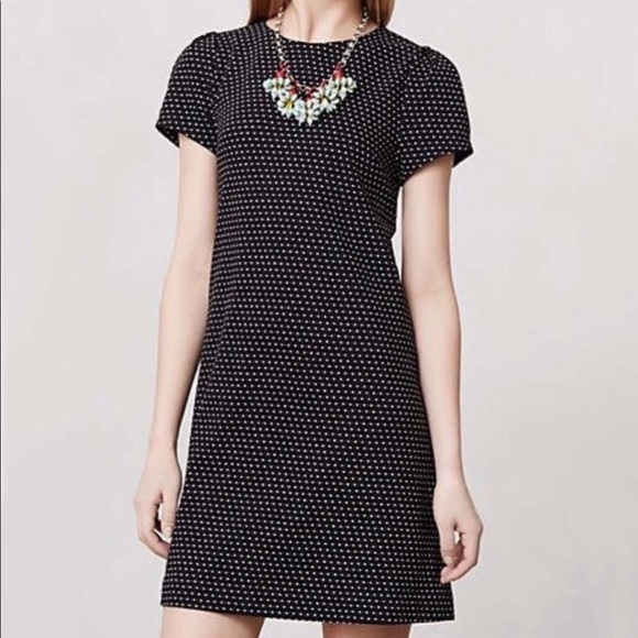 Anthropologie Dresses & Skirts - Anthro Maeve Cap Sleeve Polka Dot Shift. Large